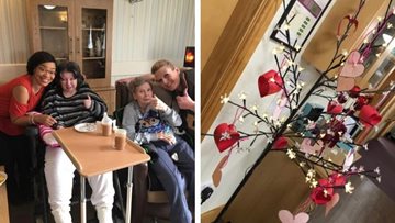 Love is in the air as Hinckley care home celebrates Valentine’s Day